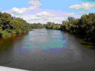 Figure 4. Mississippi River, August 1999.